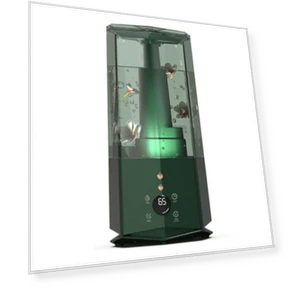 Ultrasonic Air Humidifier with Aromatherapy, 4L Tank, 30 sq.m Coverage — Air Moisturizers, Deerma