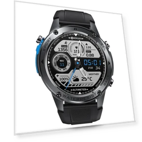 Stratos 2 Ultra Outdoor Smartwatch, 1.43'' Screen, Sleep Health Monitoring, 170+ Sport Modes, 6 Positioning System — Smartwatches, Zeblaze