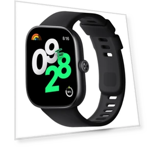 Smartwatch with AMOLED Screen, Bluetooth Calling, Health Monitoring, 150+ Sport Modes, NFC - Black — Smartwatches, Redmi