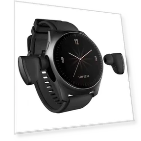 3-in-1 Smartwatch with Wireless Earbuds MP3 Player — Wearable Accessories, Aipower