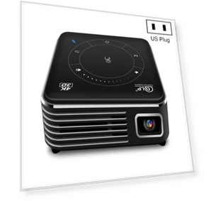 4K HD DLP Mini 3D Projector — Home Theater Projectors