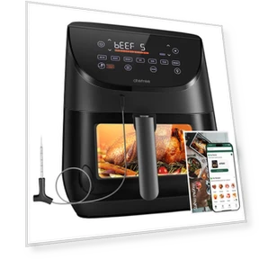 Air Fryer with Smart Probe Thermometer — Air Fryers, Chefree
