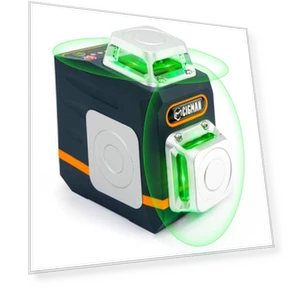2 x 360° 8 Line Laser Level — Alignment & Leveling Lasers, CIGMAN