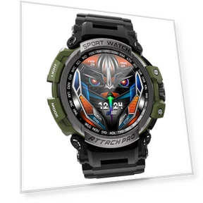 ATTACK Pro Smartwatch — Smartwatches, LOKMAT