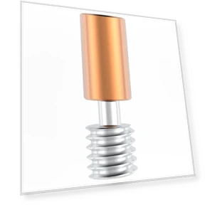 Copper+ Titanium Alloy Heatbreak Throat — 3D Printer Extruders, Creality