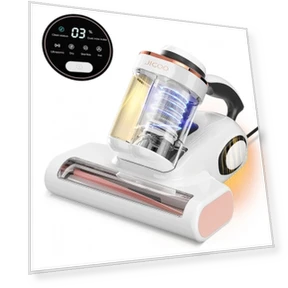 Dual-Cup Bed Vacuum Cleaner for Mattresses — Vacuums, JIGOO
