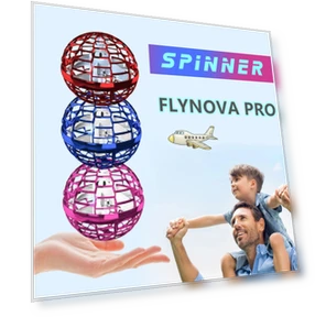Mini Helicopter UFO Flyorb Boomerang Spinner Drone — Flying Toys