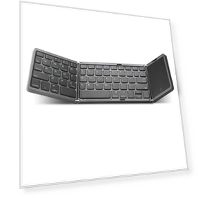 Foldable Bluetooth Wireless Keyboard with Touchpad — Keyboards