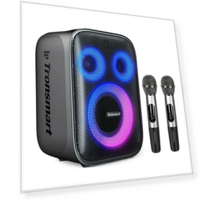 Karaoke Speaker with Wireless Microphones — Portable Audio Solutions, Tronsmart