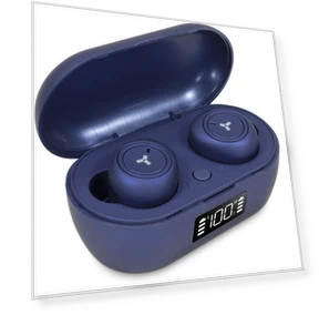Wireless Earbuds with Display Case — In-Ear Headphones, Accesstyle