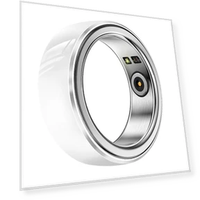 Ceramic Smart Ring Health Tracker — Wearable Accessories, Other