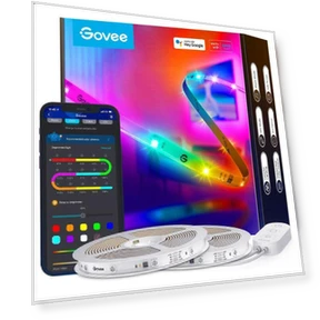 RGBIC LED Strip Lights With Protective Coating — LED Strips, Govee