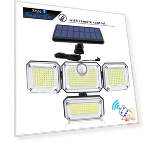 Outdoor Solar Flood Security Lights — Outdoor Security & Flood Lighting