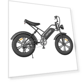 20 Inch Tire Retro Electric Bike — Electric Self-Balancing Scooters, Happyrun