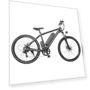 26 Inch Tires Moped Electric Bike — Electric Self-Balancing Scooters, Mankeel