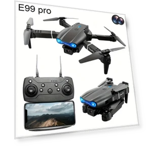 Дрон для аэрофотосъемки E99pro K3 с двойной камерой — Квадрокоптеры, E99pro