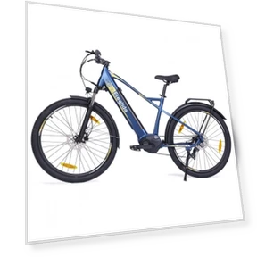 Step-over Electric Trekking Bike — Electric Self-Balancing Scooters, Eleglide