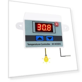 Digital LED Temperature Controller — Home Climate Control
