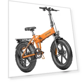 20-Inch Fat Tires Foldable Electric Bike — Electric Self-Balancing Scooters, ENGWE