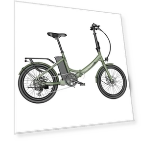 Light 20'' Tire Foldable City Electric Bike — E-Bikes, Fafrees