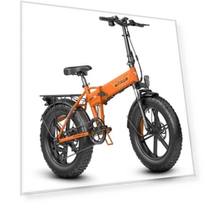 Fast, Foldable Fat-Tire Mountain Bicycle — E-Bikes, ENGWE