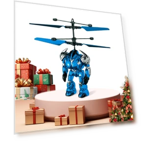 Induction Aircraft Robot Toy with Automatic Obstacle Avoidance — Interactive Figures & Robots