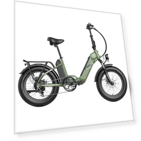 Foldable Step-thru Trekking E-bike — E-Bikes, Fafrees