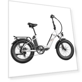 Foldable Step-thru Trekking E-bike — E-Bikes, Fafrees