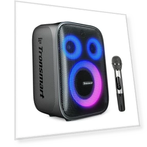 Karaoke Party Speaker with Wireless Microphone — Portable Audio Solutions, Tronsmart
