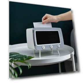 2 In 1 Mobile Phone Viewing Bracket & TV Tissue Box — Phone Stands