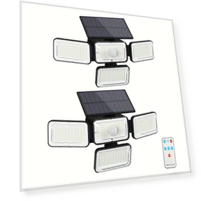 Solar Lights Outdoor Waterproof - Solar Street Lights with Motion Sensor — Outdoor Security & Flood Lighting