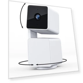 Indoor/Outdoor 1080p Pan/Tilt Wi-Fi Smart Home Security Camera with Motion Tracking — Security Cameras, Wyze