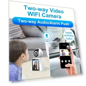 3MP WiFi Camera with 2.8 Inch Display Screen — Baby Monitors