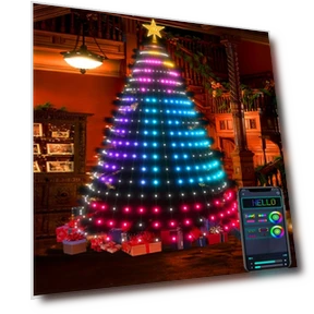 Smart Christmas Tree Lights 400 LED Color Changing — Trees