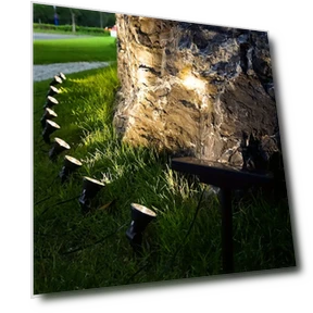 Smart LED Landscape Spotlight with Automatic Night Activation — Outdoor Spotlights