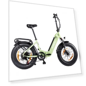 Step-thru E-Bike Trekking Bike — Leisure Bicycles, Myatu
