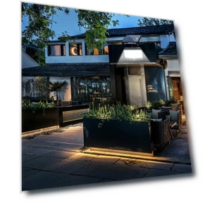 Super Bright 468 LED Solar Wall Light with PIR Motion Sensor — Outdoor Security & Flood Lighting