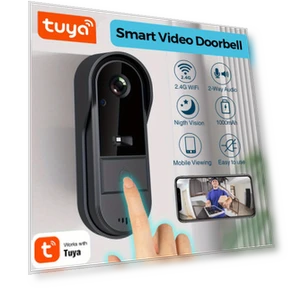 Smart Wireless Doorbell Camera with Voice Changer and Video Recording — Smart Home Security