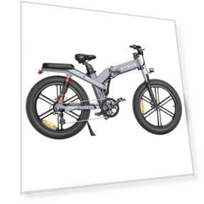 Foldable Fat Tires Electric Bike — E-Bikes, ENGWE