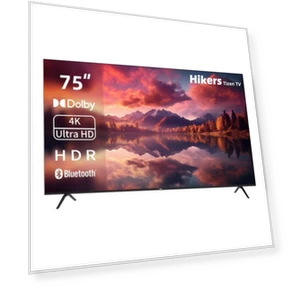 Телевизор 75" — Телевидение, Hikers