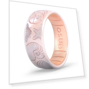 Силиконовые кольца с гравировкой - Коллекция Coastal — Умные кольца, Enso Rings