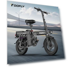 Складной электровелосипед для взрослых, 500W, 32 км/ч — Самокаты, Toofly