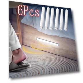 LED Motion Sensor Cabinet Lights, USB Rechargeable Indoor Night Lighting — Under-Cabinet Lights, Amill