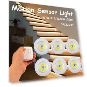 Motion Sensor LED Lights, Smart Wireless COB Under-Cabinet Lighting — Under-Cabinet Lights