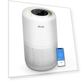 Smart WiFi Air Purifier for Home Bedroom, HEPA Sleep Mode, 916 ft² Coverage — Electrostatic Air Purifiers, LEVOIT