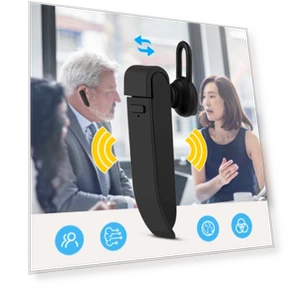 Smart Voice Translator Bluetooth Earphones — Language Translators, Pei'ko