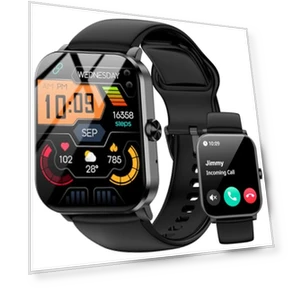 1.85" HD Smartwatch with Bluetooth Calls, Fitness Tracker — Smartwatches, Jacoosa