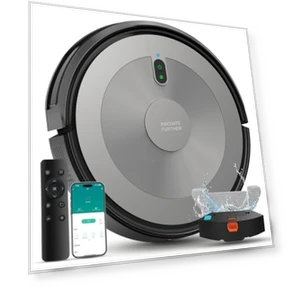 2-in-1 Robot Vacuum and Mop Combo with Smart Navigation — Smart Cleaning Robots, AZQQ