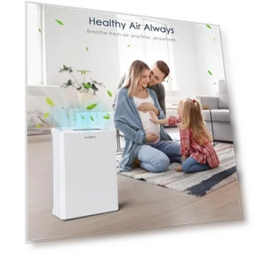 H13 True HEPA Air Purifier for Large Rooms up to 2300sq.ft — Electrostatic Air Purifiers, AMEIFU