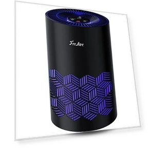 HEPA Air Purifier with RGB Lights for Bedroom — Electrostatic Air Purifiers, FreAire
